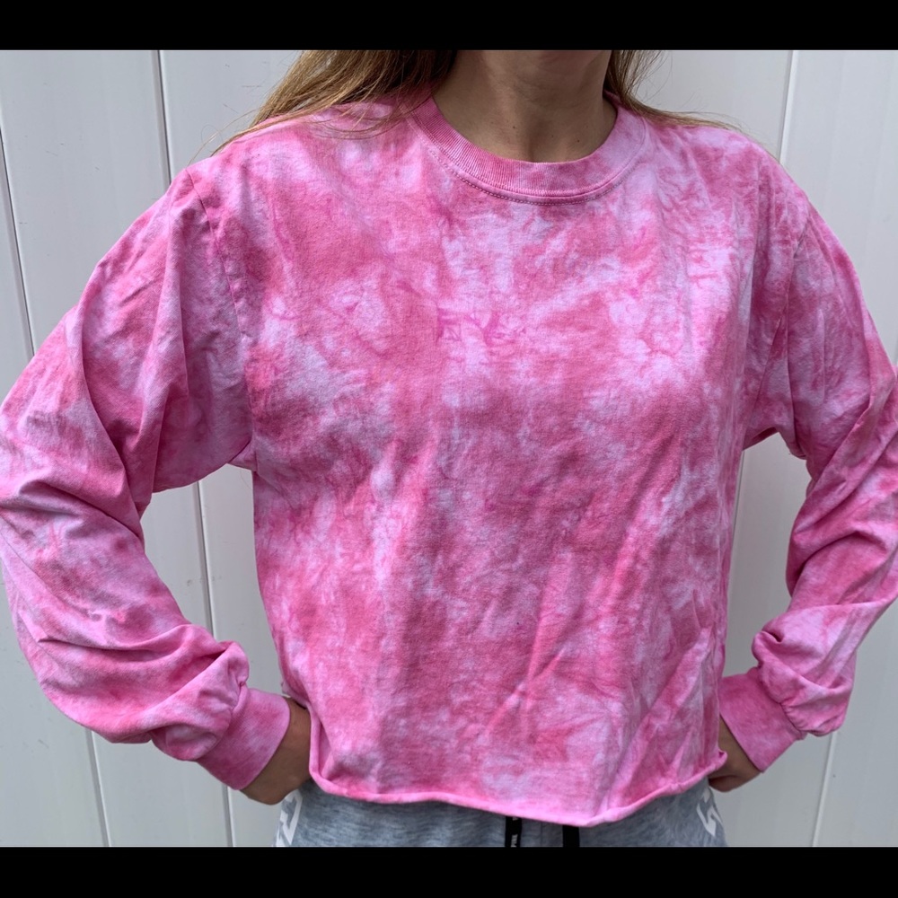Wine long sleeve tee